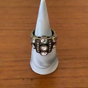 HEIDI DAUS:  Elegant Crystal-Embellished Ring (NWOT)
